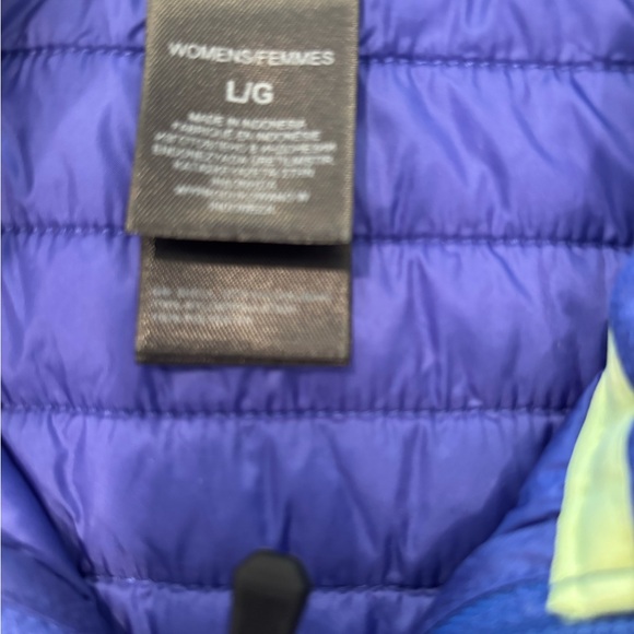 The North Face Womens Quilted Full Zip Vest Purple Nylon Insulated Size Large - Picture 5 of 7